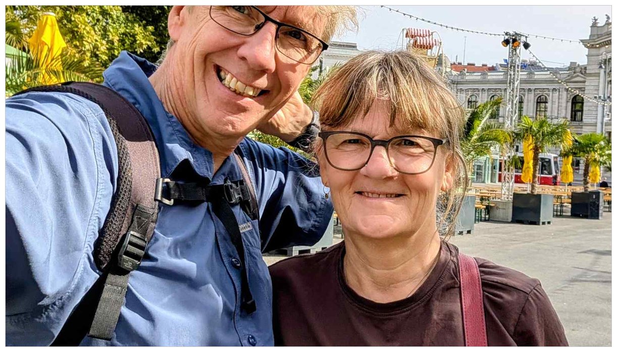 Selfie ved rådhuspladsen