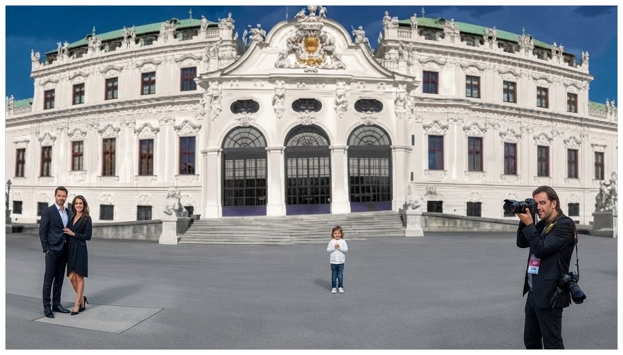 Schloss Belvedere Palads i Wien